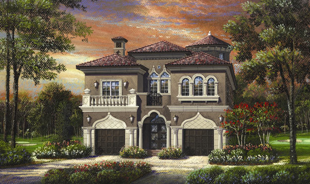 Custom Home Caldana by Dave Brewer Custom Homebuilder Orlando