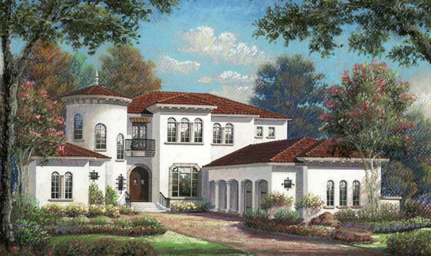 Custom Home Villa Azzura by Dave Brewer Custom Homebuilder Orlando