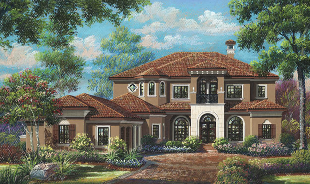Custom Home Villa Verona by Dave Brewer Custom Homebuilder Orlando
